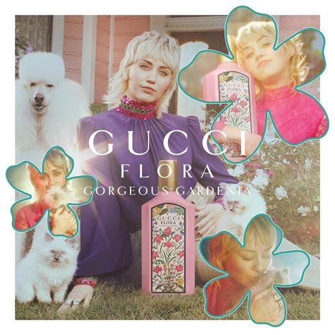 gucci flora gorgeous gardenia miley cyrus